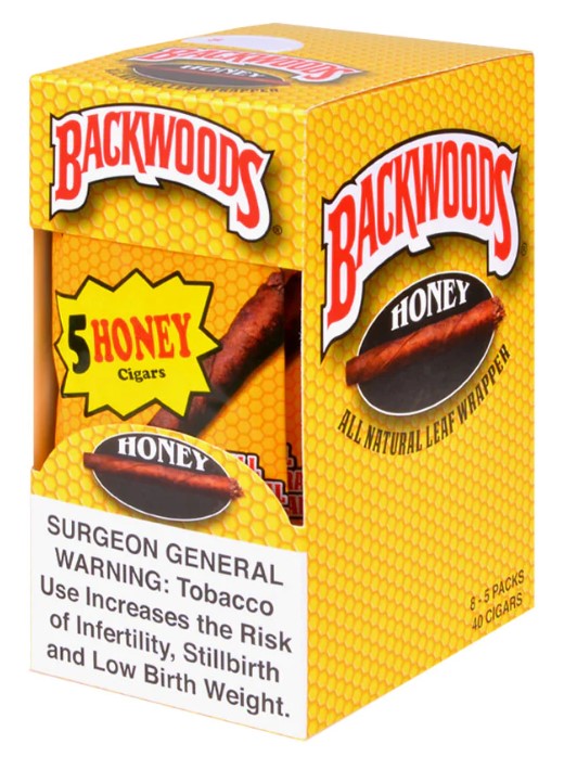 Backwoods Honey Cigars 5PK